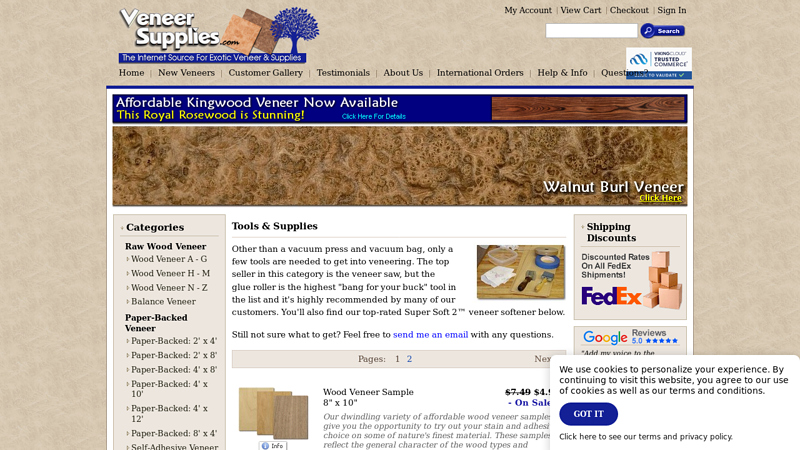 Veneering Tools & Supplies for Your Next Veneer Project