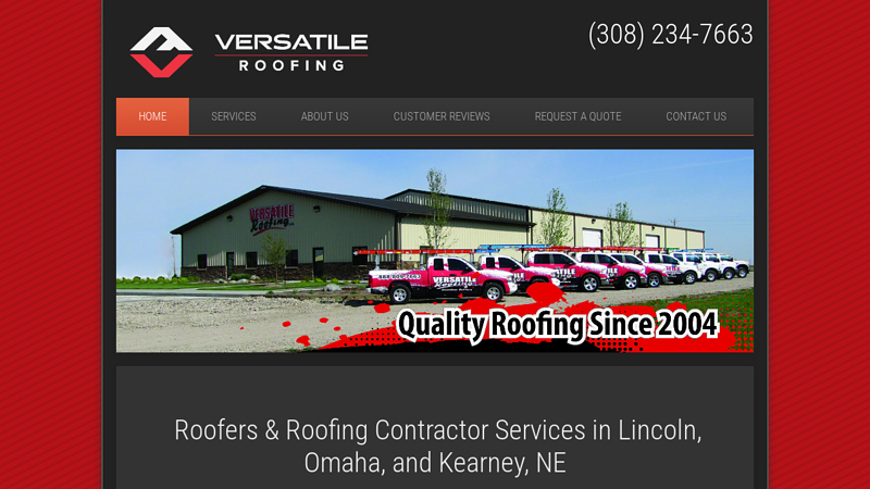 Versatile Roofing - Nebraska Roofing Contractor - Kearney