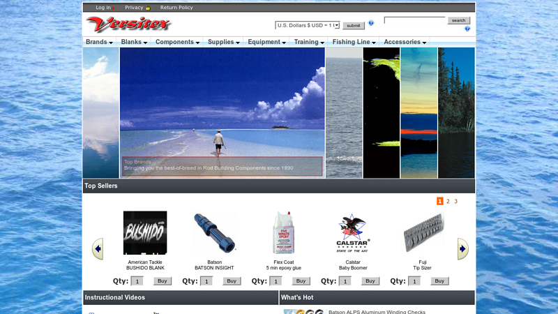 Versitex: Fishing Rod Building Components