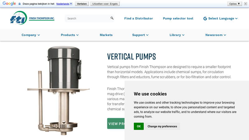Vertical Pumps