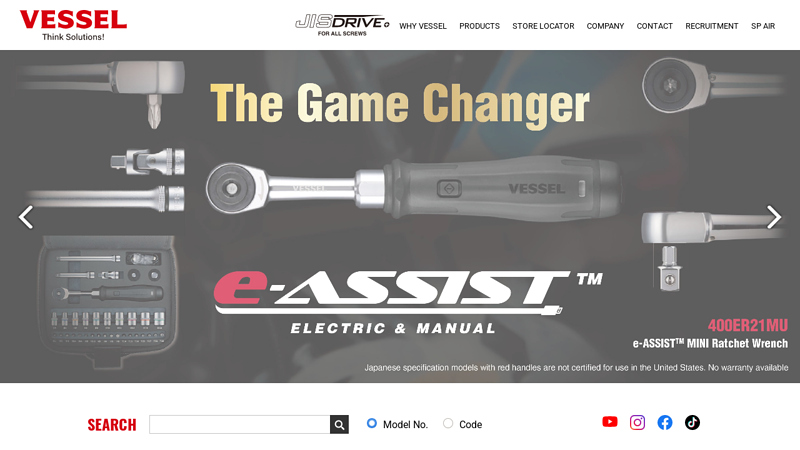 VESSEL TOOLS U.S.A., INC