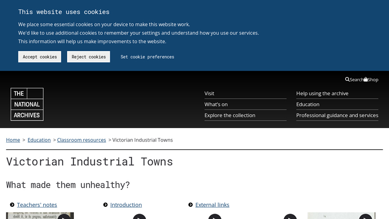 Victorian Industrial Towns