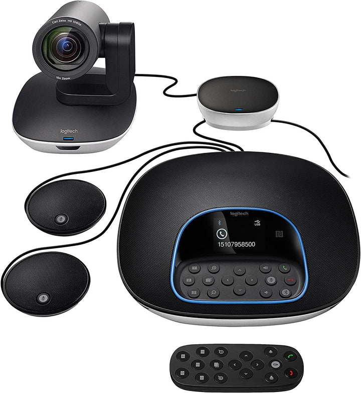 Video Conferencing Cameras, Video Bars, Speakers, and Mics