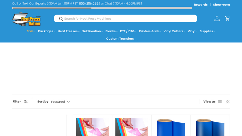 View All Heat Transfer Vinyl