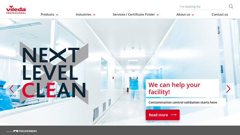 Vileda Professional United States Site