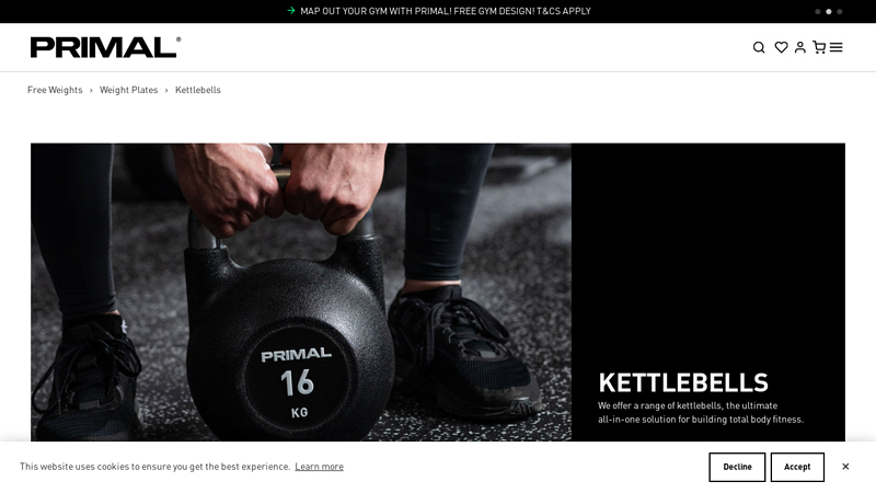Vinyl & Cast Iron Kettlebell Sets