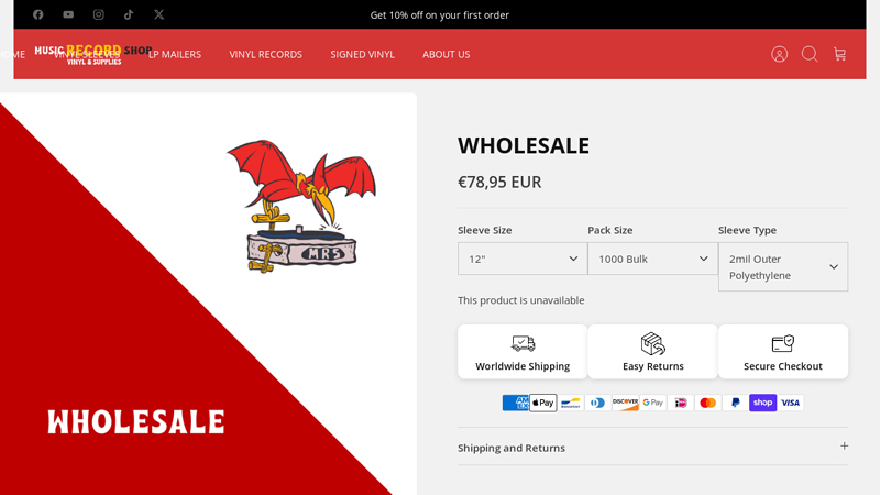 Vinyl Records Wholesale