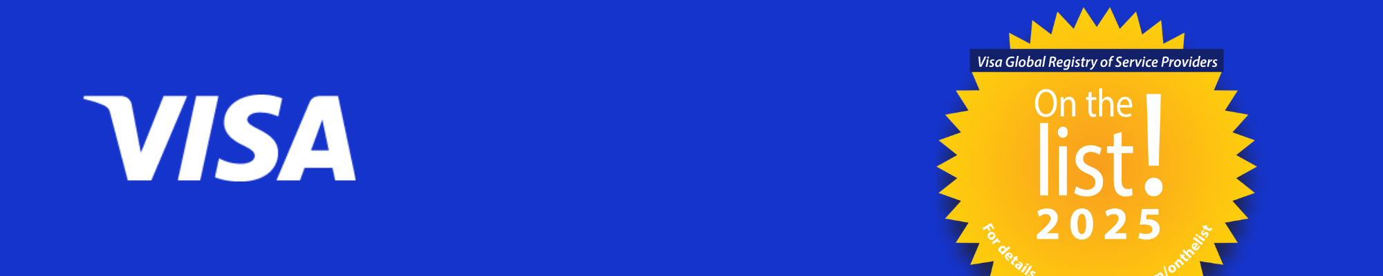 Visa Global Registry of Service Providers