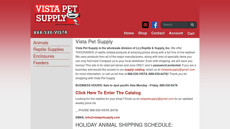 Vista Pet Supply