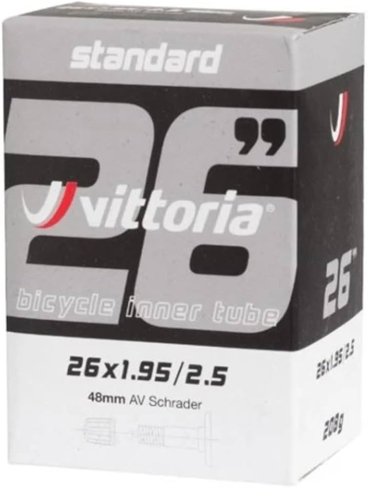 Vittoria Standard 26x1.95/2.50 48mm Schrader Valve Inner Tube in ...