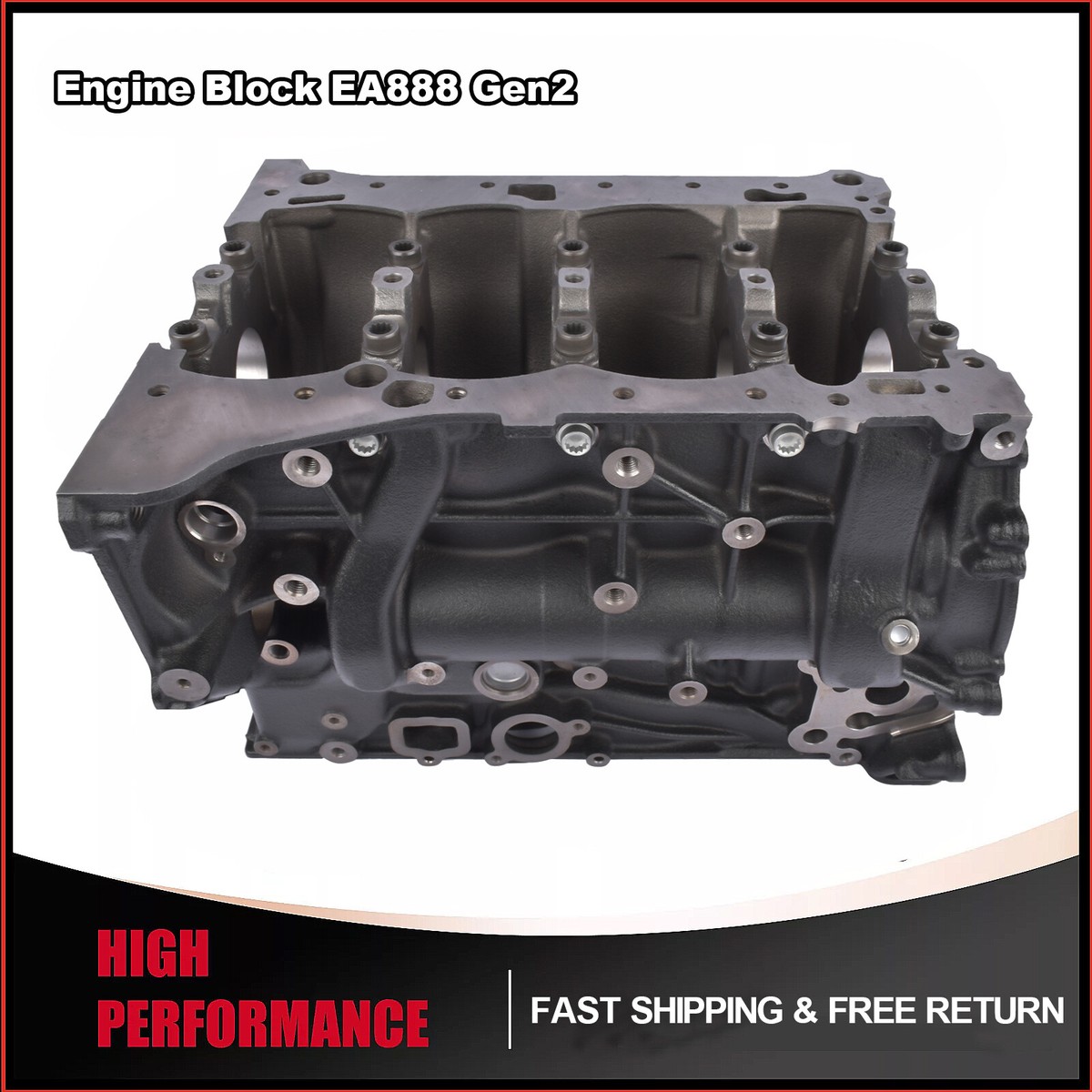 Volkswagen CC FWD 2.0T Engine Block Parts