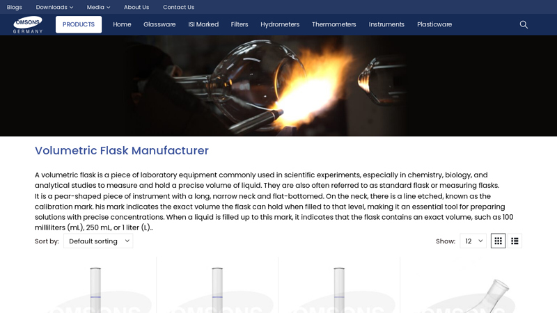 Volumetric Flask Manufacturer