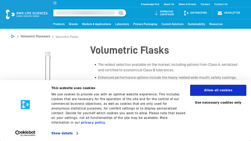 Volumetric Flasks