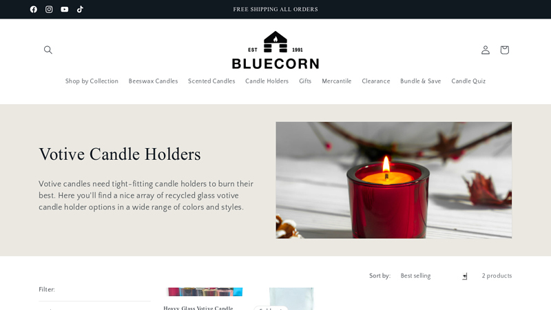 Votive Candle Holders