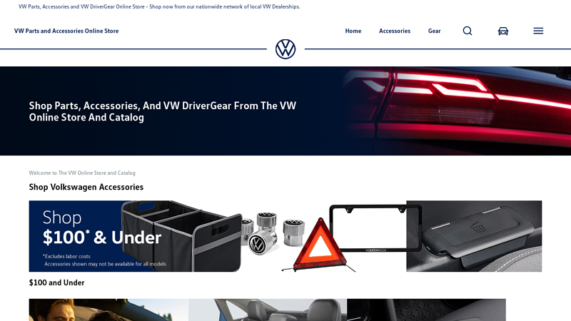 VW Parts, Accessories, and DriverGear