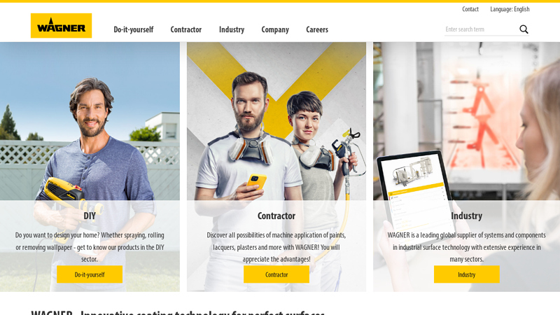 WAGNER Group for industry, craftsmen & do