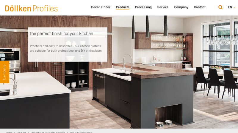 Wall joint trim Classic