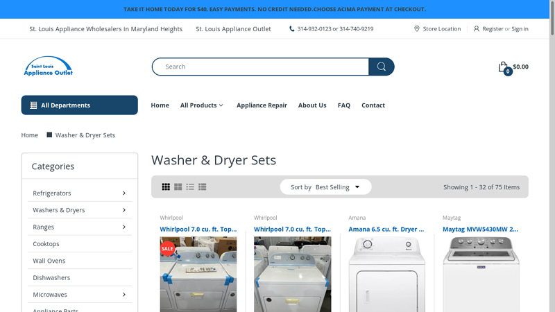 Washer & Dryer Sets