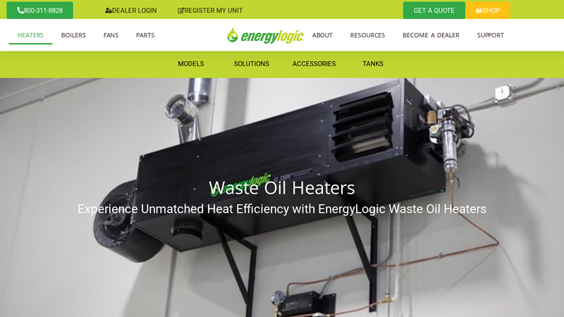 Waste Oil Heaters