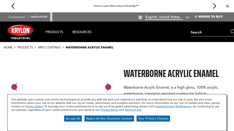 Waterborne Acrylic Enamel