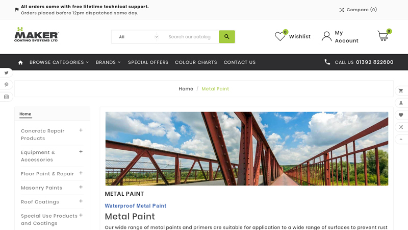 Waterproof Paint For Metal