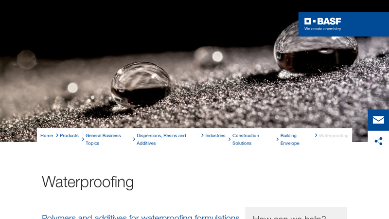 Waterproofing
