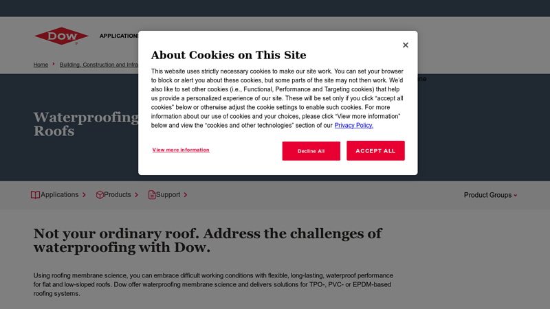 Waterproofing Membranes for Roofs