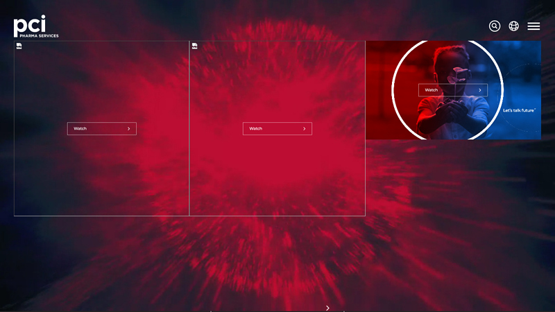 . We are PCI Pharma Services. Let's talk future