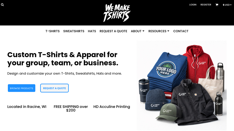 We Make T custom t-shirts