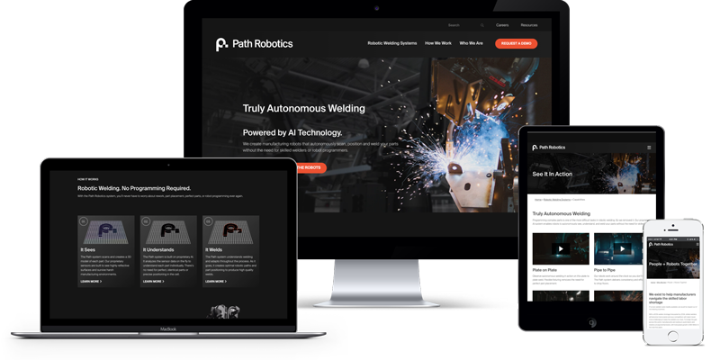 Web Design for Industrial, Automation & B2B Manufacturing