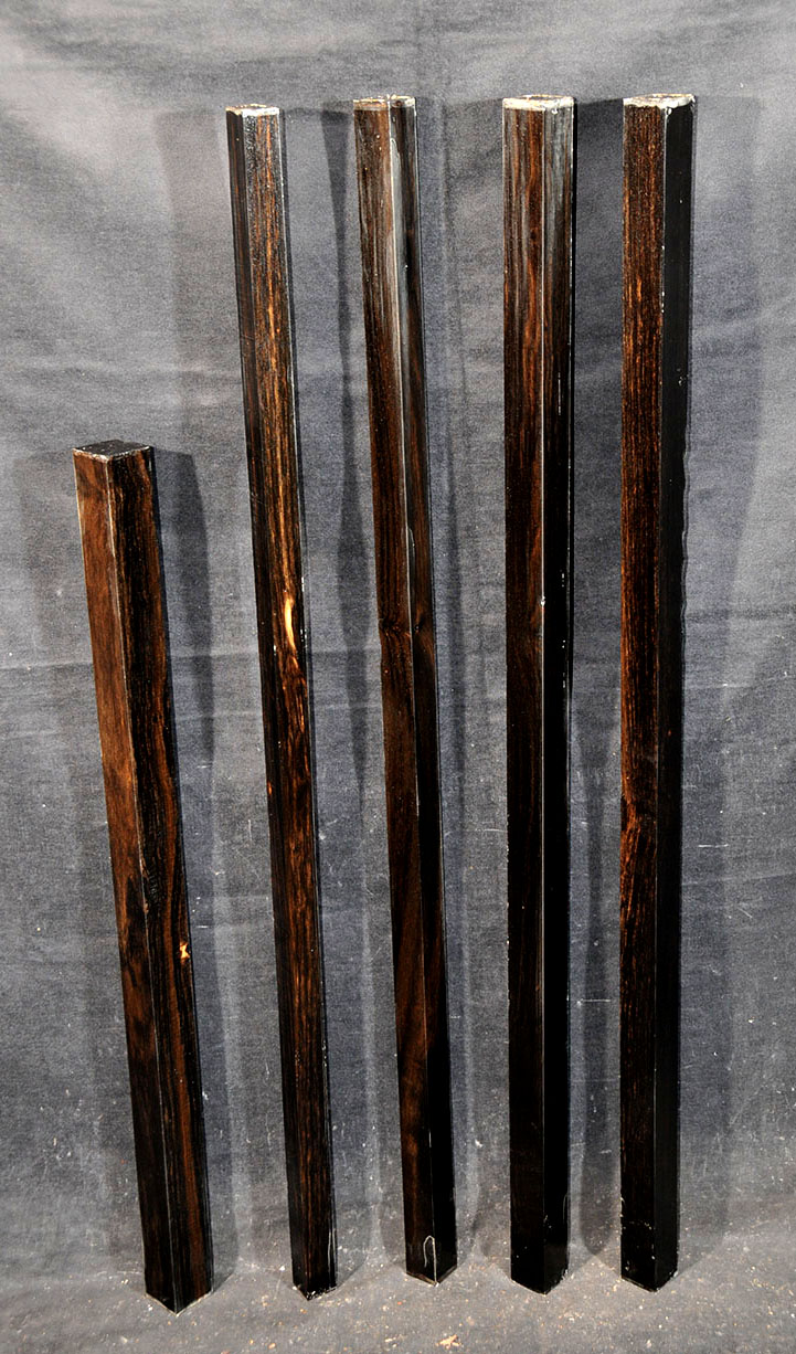 West African Ebony Cane Blanks