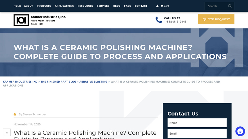 What Is a Ceramic Polishing Machine? Complete Guide