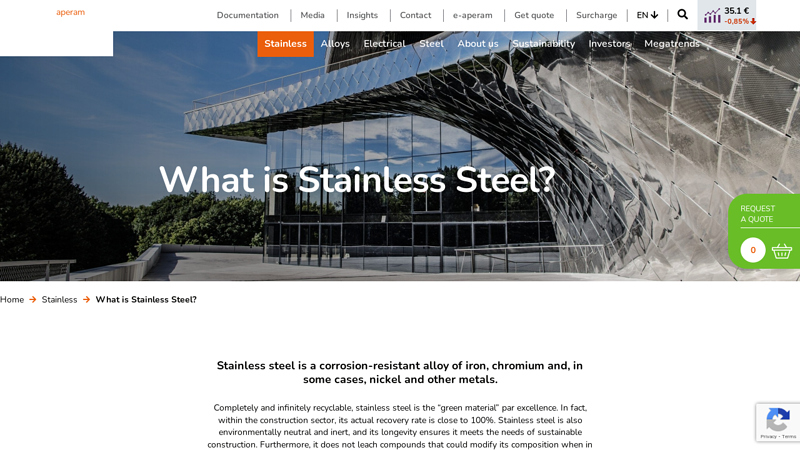 What is Stainless Steel?