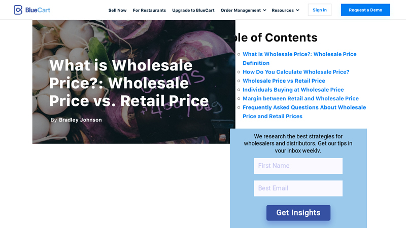 What is Wholesale Price?: Wholesale Price vs. Retail Price