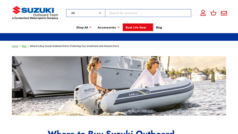 Where to Buy Suzuki Outboard Parts