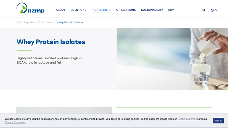 Whey Protein Isolates