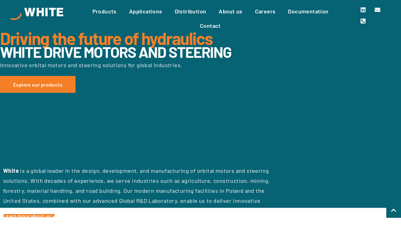 White Drive Motors and Steering