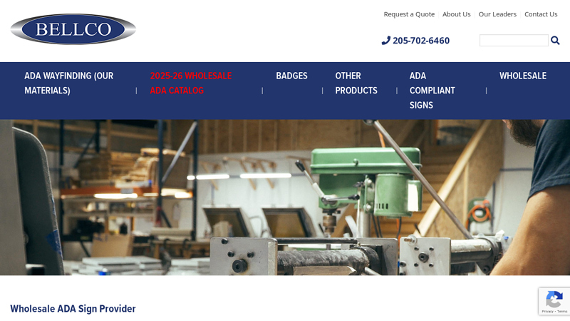 Wholesale ADA Signs and Materials