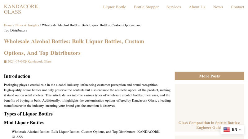 Wholesale Alcohol Bottles: Bulk & Custom Liquor ...