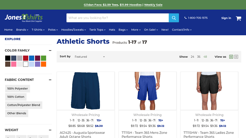 Wholesale Athletic Shorts
