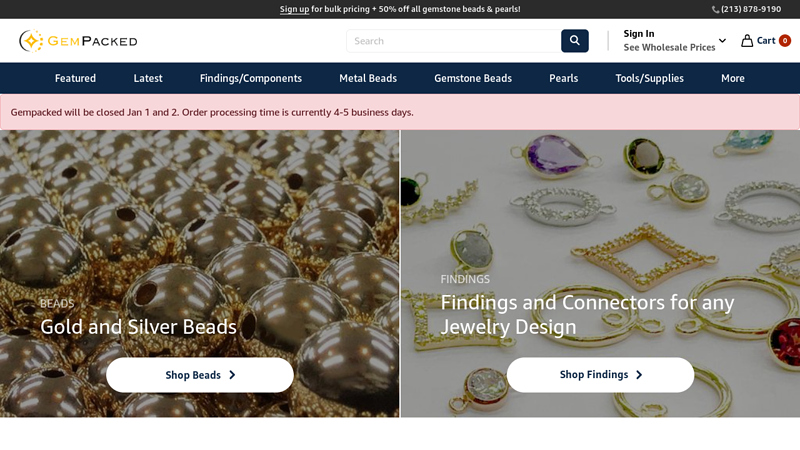 Wholesale Beads & Jewelry Making Supplies