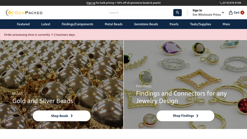 Wholesale Beads & Jewelry Making Supplies