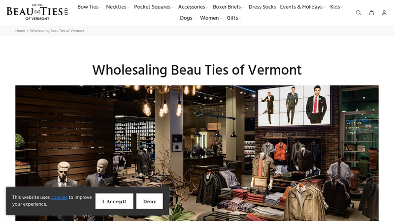Wholesale Beau Ties of Vermont