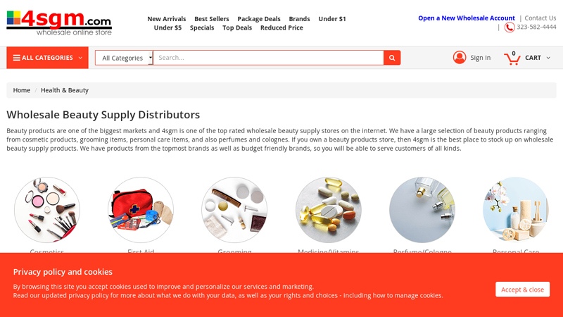 Wholesale Beauty Supply Distributors
