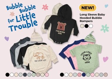 Wholesale Blank Baby Clothing and Toddler & Adult T