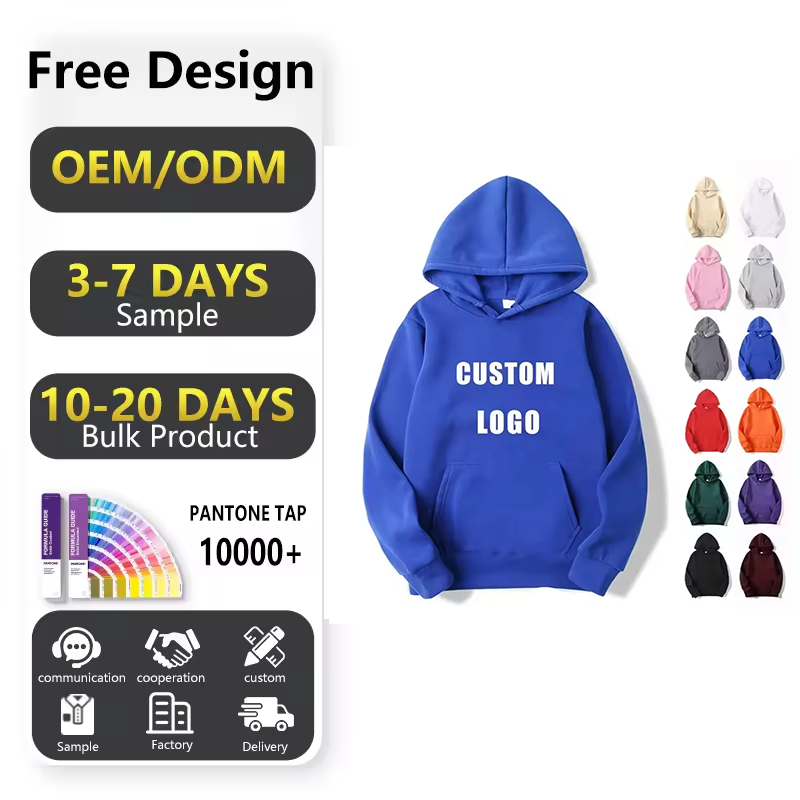 Wholesale Blank Hoodies & Plain Sweatshirts By Three Layer