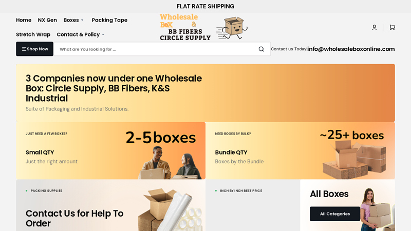 Wholesale Box Online