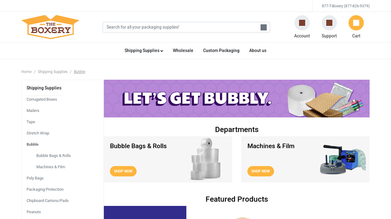 Wholesale Bubble Packaging for Shipping Protection