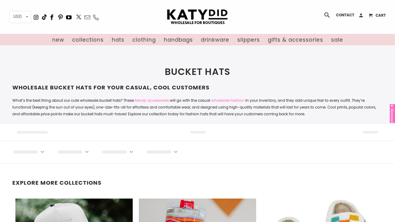 Wholesale Bucket Hats