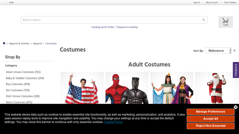 Wholesale & Bulk Costumes